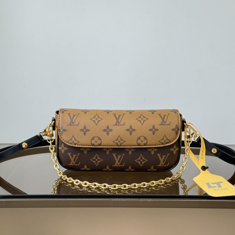 【特级原厂】 WALLET ON CHAIN IVY 手袋👜 型号: M26587拼花 动态芯片版