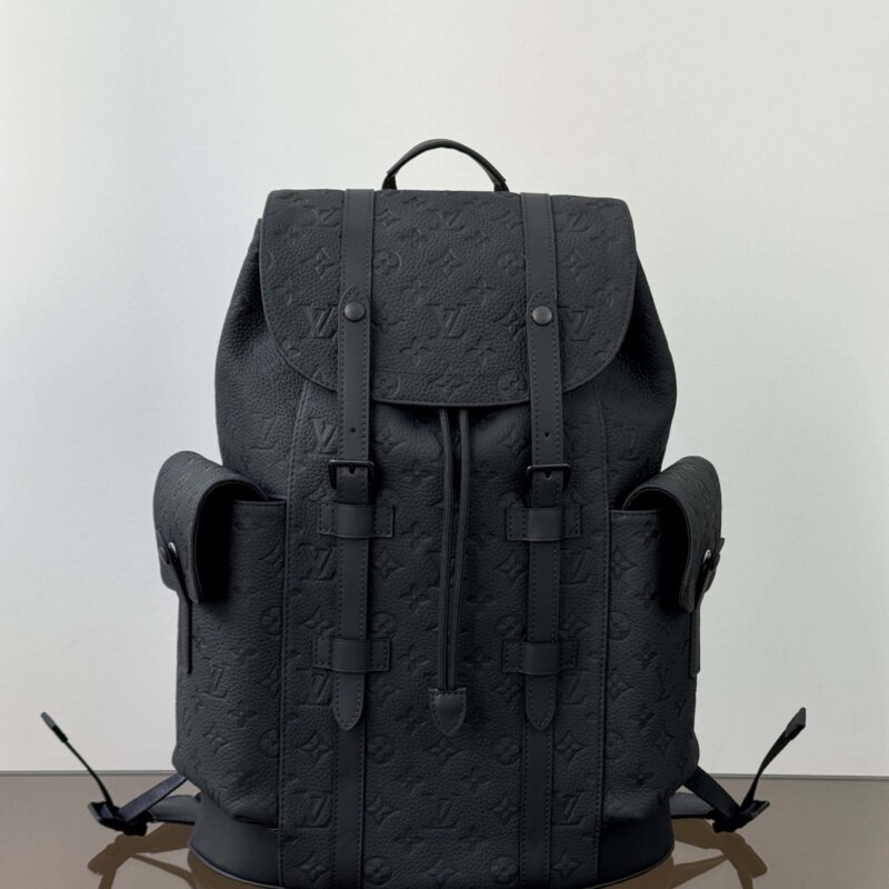 【特级原厂】 Christopher 中号双肩包🎒 型号: M55699 动态芯片版