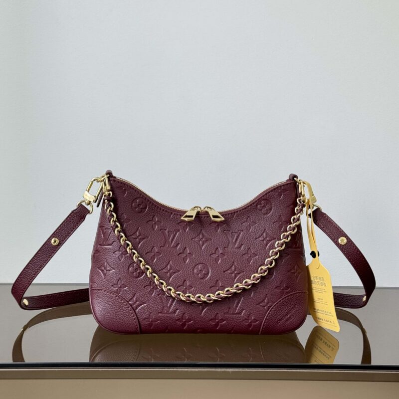 【特级原厂】Boulogne 手袋👜 型号: M12930紫红 动态芯片版