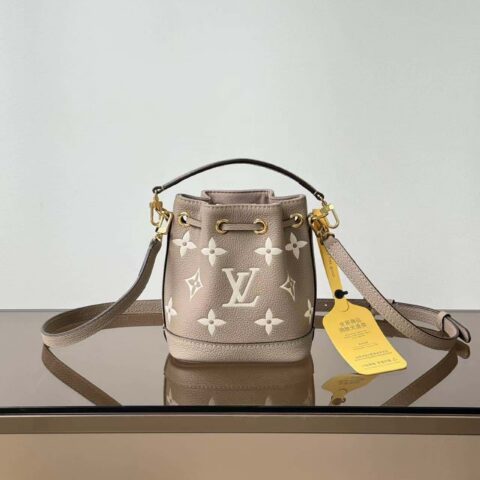 【特级原厂】Nano Noe 手袋👜 型号: M46291大象灰 动态芯片版
