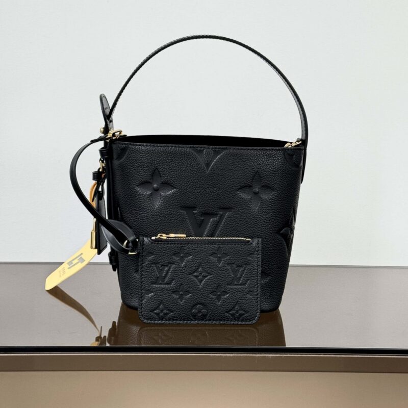 【特级原厂】aII inbb手袋👜  型号: M13480黑色压花 动态芯片版
