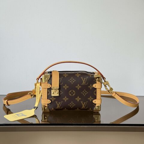 【特级原厂】 Side Trunk 小号手袋👜 型号: M46815老花 动态芯片版