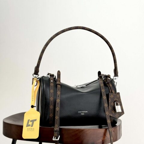 【特级原厂】 EXPRESS 小号手袋👜 型号: M27920油蜡皮 动态芯片版