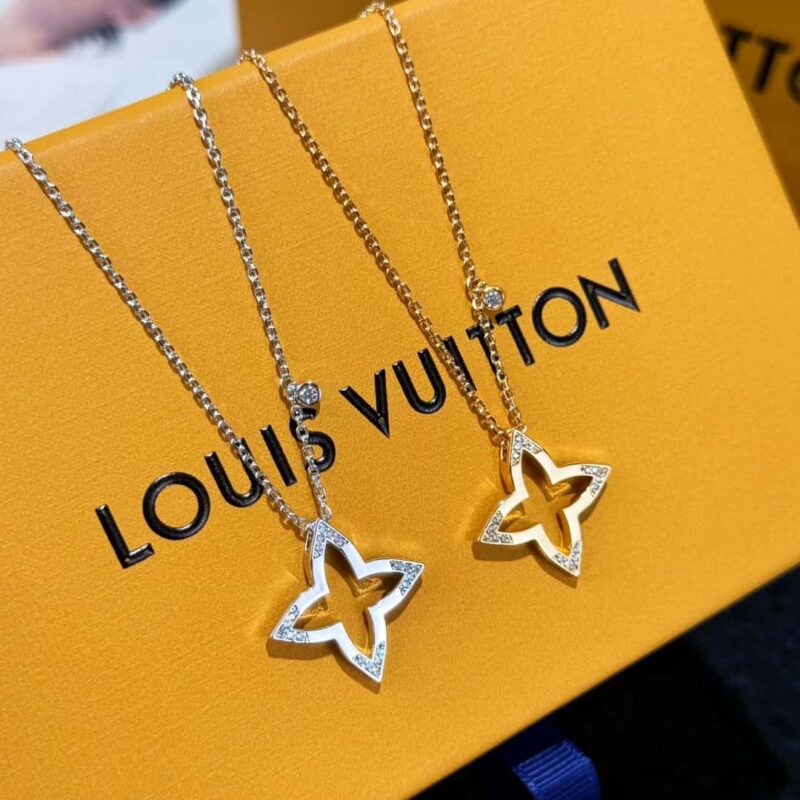 ☀Louis Vuitton 路易威登 Iv blossom 珠宝系列菱形项链