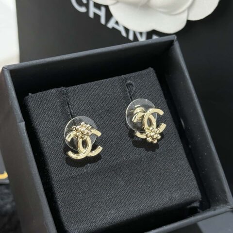 ❗️新品❗️ ☀️新款☑️ 香奈儿双C 25A 迷你小花耳钉耳环 ☀️