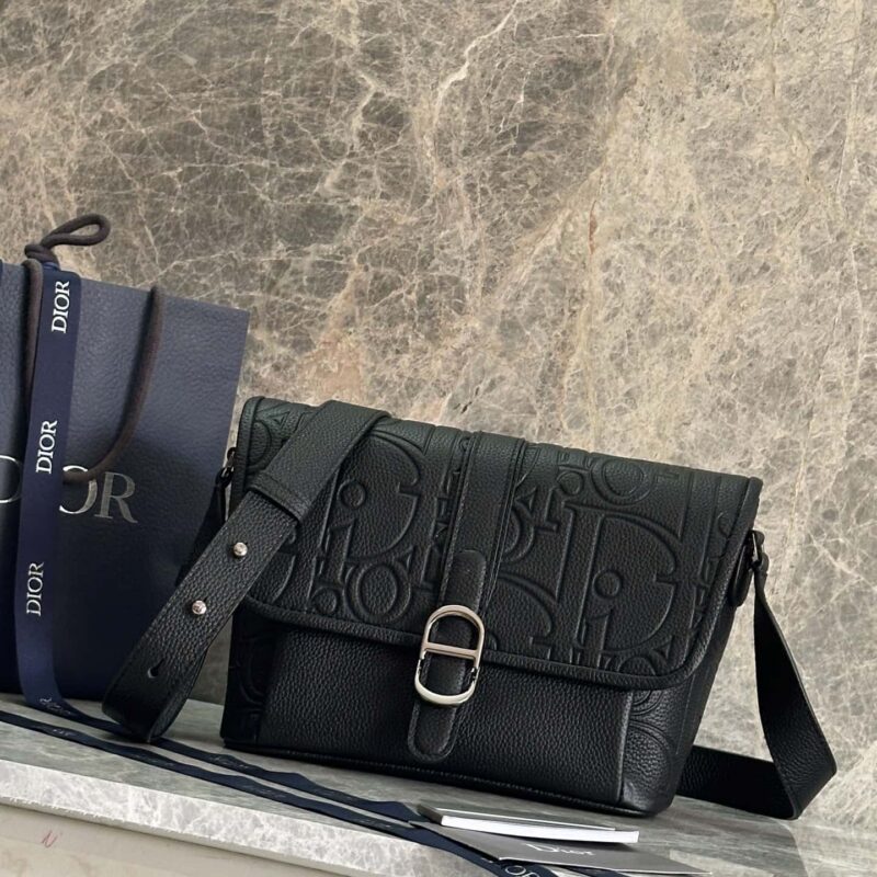 迪奥中号 Dior Daily 翻盖信使包 编号: 1ESPO376LLG_93925