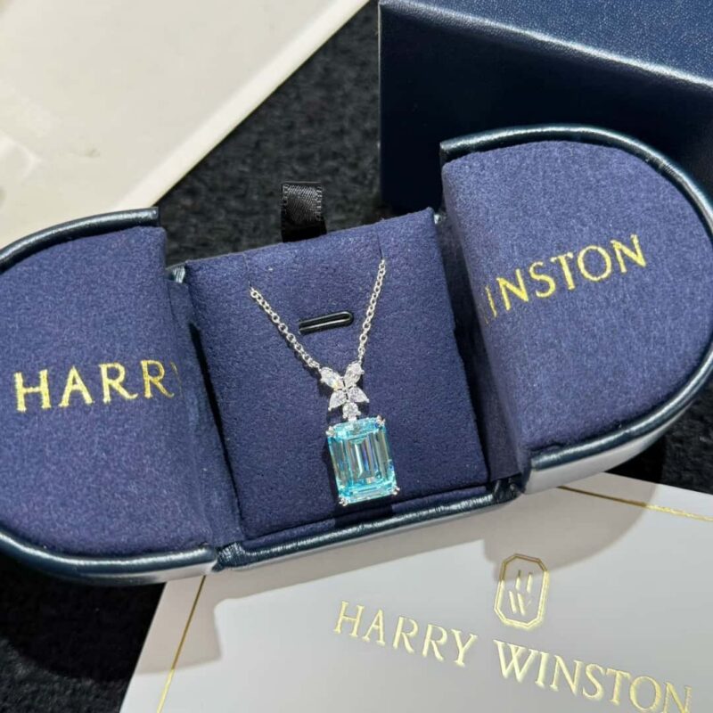 ☀️HARRY WINSTON HW海瑞温时顿 海蓝宝项链