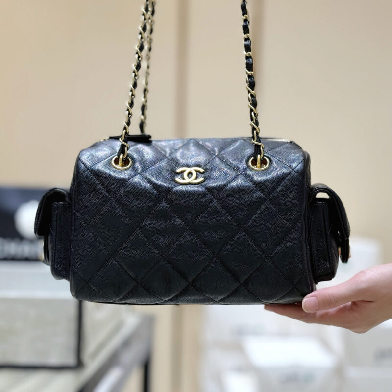 CHANEL 25K 隐藏款保龄球包👜AS5792