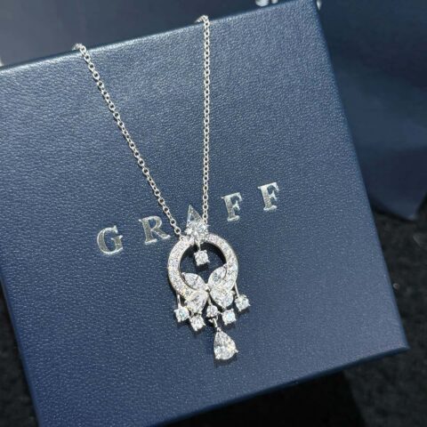 ❗️新品❗️ ☀️新款☑️ GRAFF格拉夫捕梦网蝴蝶🦋项链 ☀️