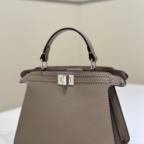 FENDI peekaboo 全新系列I see you petite 最新尺寸 款号8671AS灰