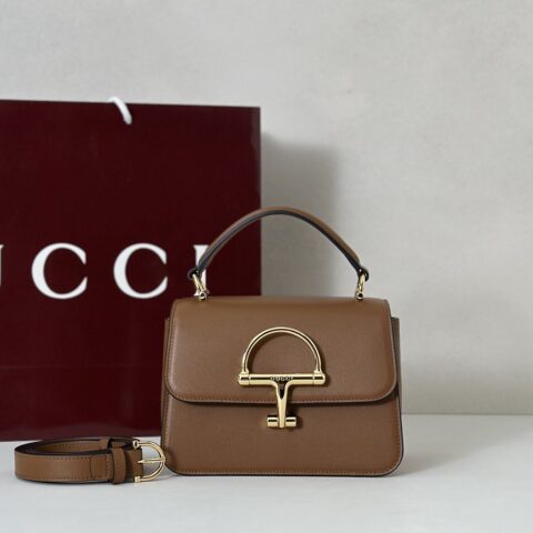 GUCCI 专柜品质，顶级原单货，实物实拍！款号855536棕色