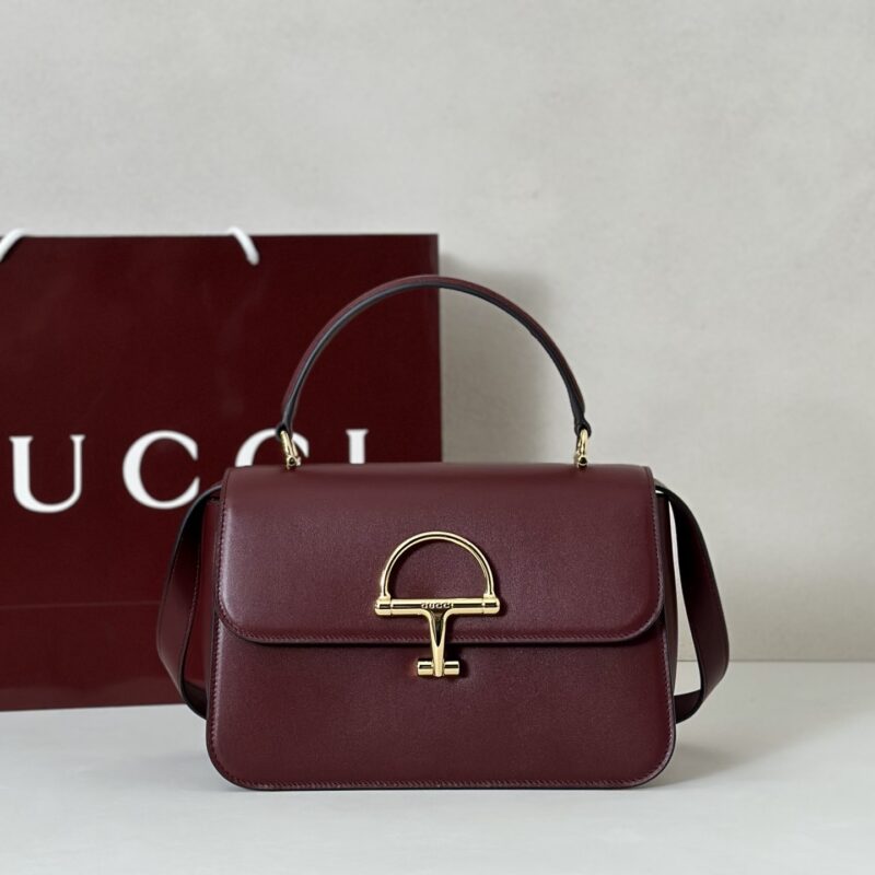 GUCCI专柜品质，顶级原单货，实物实拍！款号855535酒红