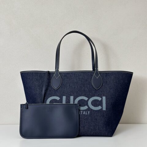 GUCCI  专柜品质，顶级原单货，实物实拍！款号820481蓝牛仔/蓝