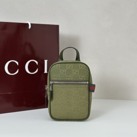 GUCCI 专柜品质，顶级原单货，实物实拍！款号834258绿布