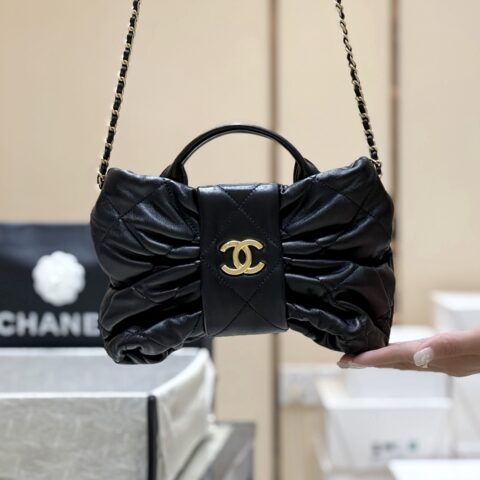 CHANEL 25K 走秀款蝴蝶结包👜 AS5849