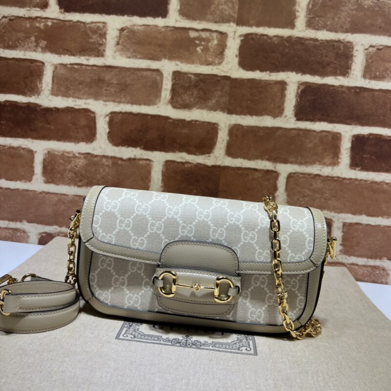 GUCCI 专柜品质，顶级原单货，实物实拍！款号735178米胶燕麦