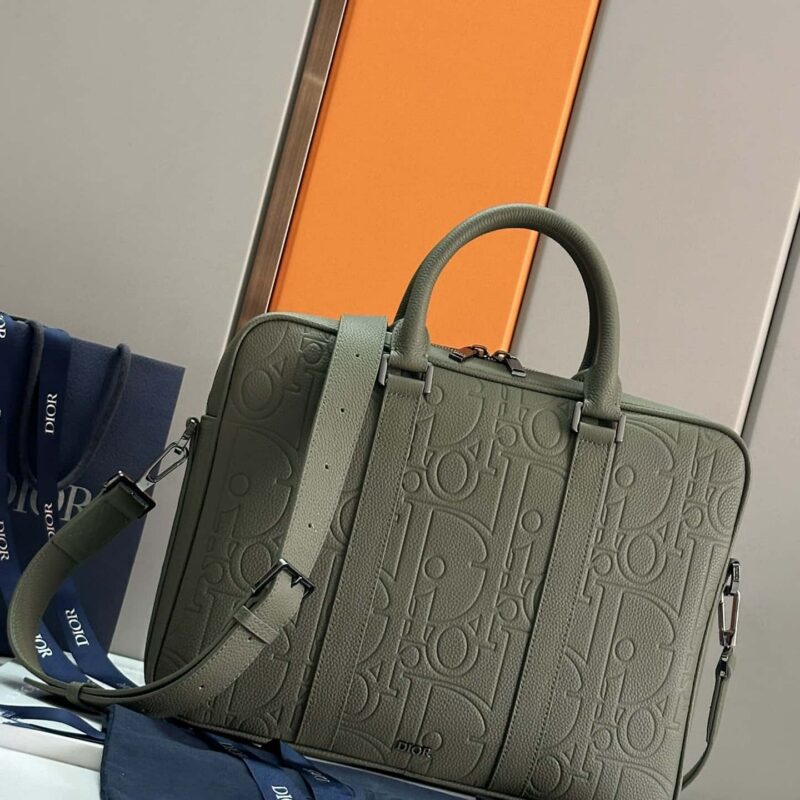 D家 顶级原单 公文包是 Dior Lingot 系列的新款单品手提包
