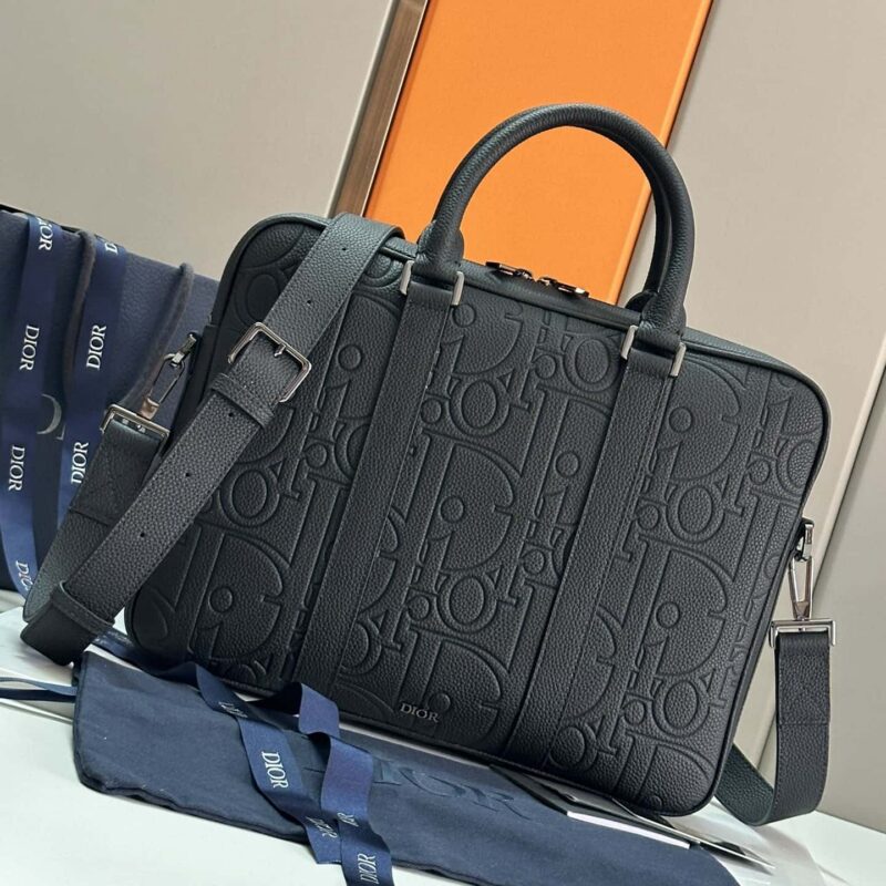 D家 顶级原单 公文包是 Dior Lingot 系列的新款单品手提包