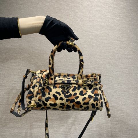PRADA  LusSolf印花豹纹 1BA486迷你号
