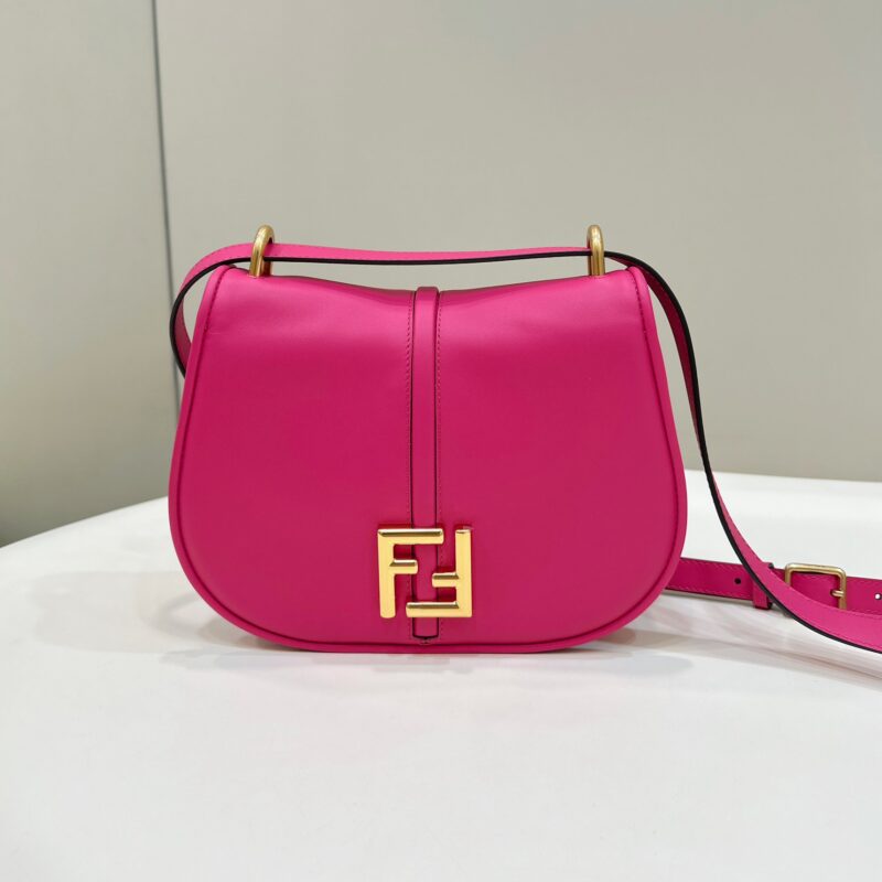 FENDI C'mon系列 手袋微微复古风  款号8622L梅