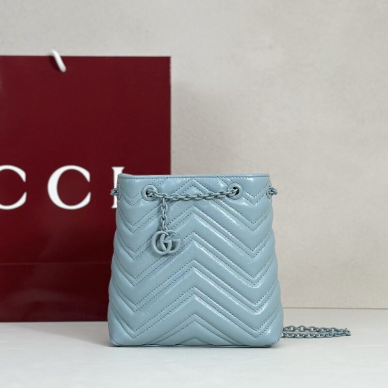 GUCCI 专柜品质，顶级原单货，实物实拍！款号856404冰蓝色