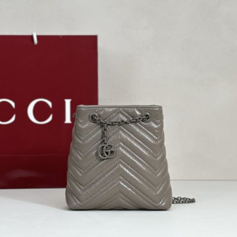 GUCCI 专柜品质，顶级原单货，实物实拍！款号856404土灰