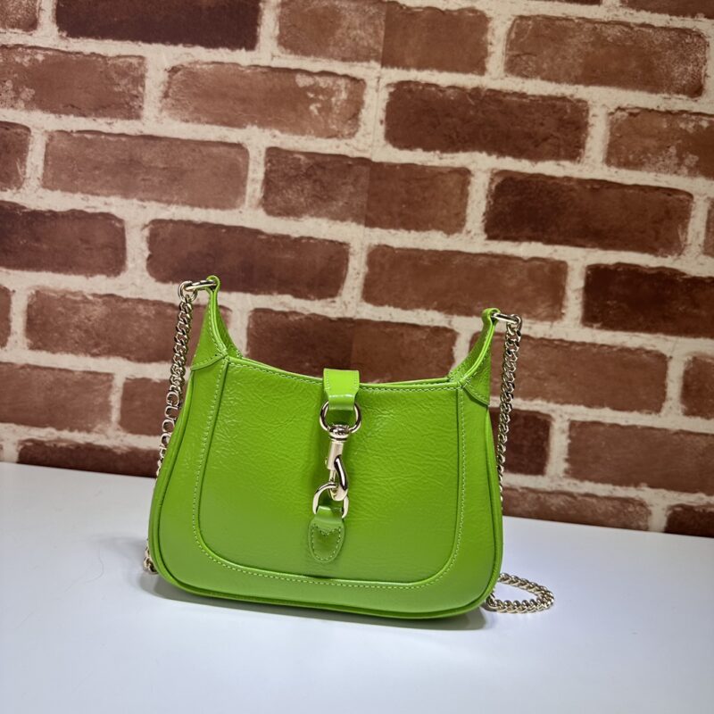 GUCCI 专柜品质，顶级原单货，实物实拍！782889皱漆绿色