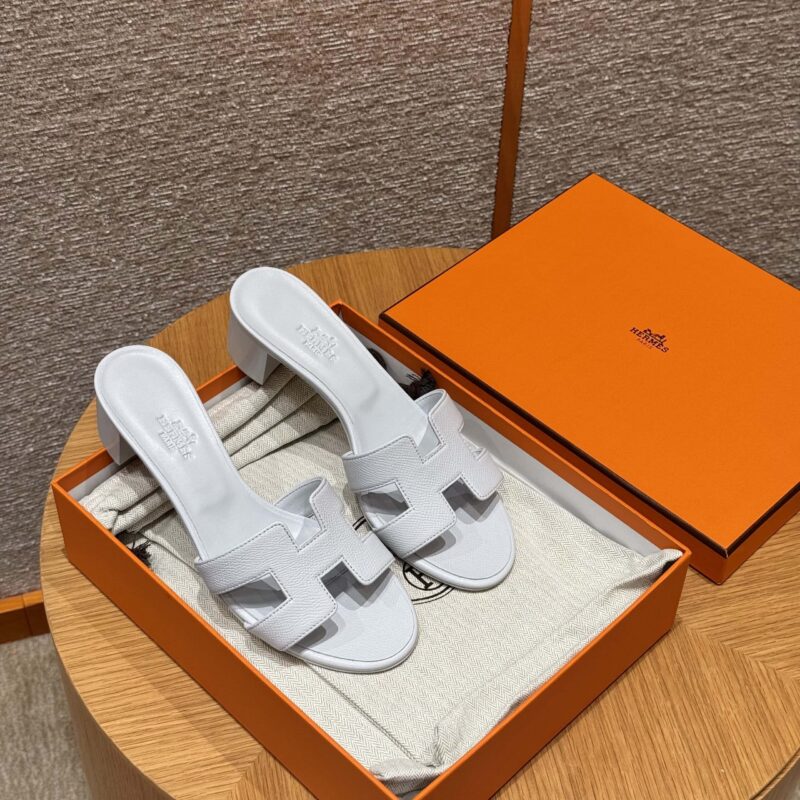 HERMES 185 Oasis 高跟凉拖 颜色/Colour:冰川蓝/Blue Chacier