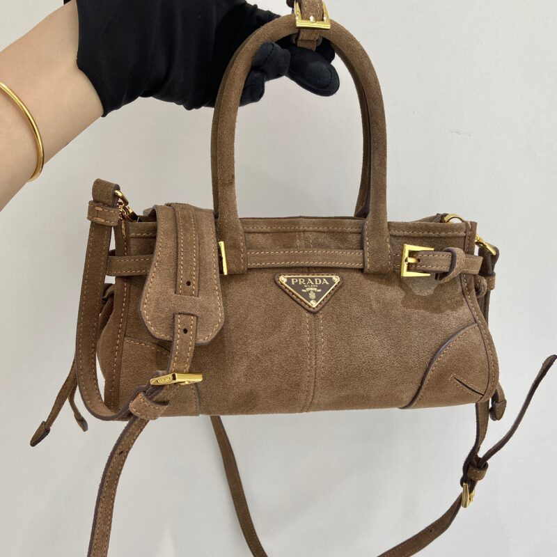 PRADA Softlux麂皮 1BA486迷你号