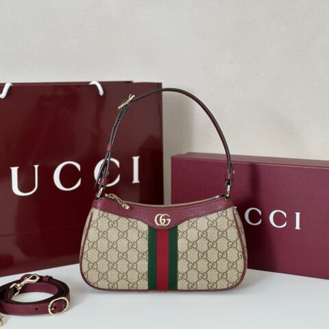 GUCCI 专柜品质，顶级原单货，实物实拍！款号841341啡胶/安可拉红