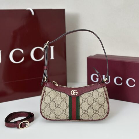GUCCI  专柜品质，顶级原单货，实物实拍！款号838465啡/安可拉红