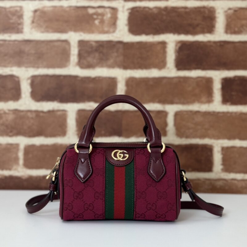 GUCCI  专柜品质，顶级原单货，实物实拍！781490酒红布