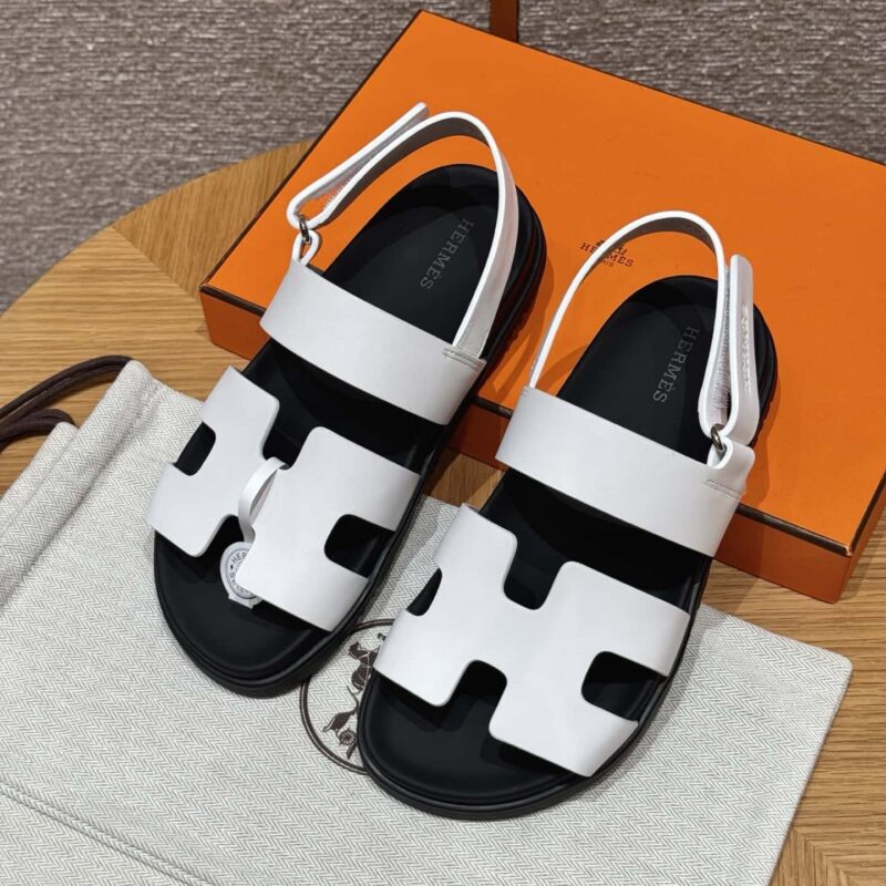 HERMES 226 Genius 女款凉鞋 颜色/Colour：白色/01/Blanc