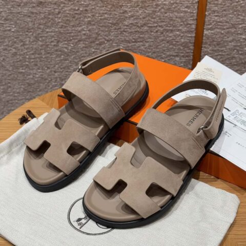 HERMES 226 Genius 女款凉鞋 颜色/Colour：沙米色/Sand color