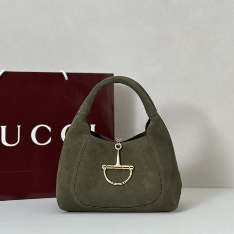 GUCCI 专柜品质，顶级原单货，实物实拍！款号837467绿绒