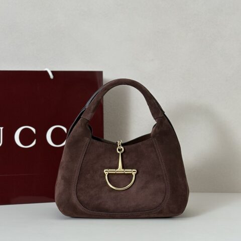 GUCCI 专柜品质，顶级原单货，实物实拍！款号837467深啡绒