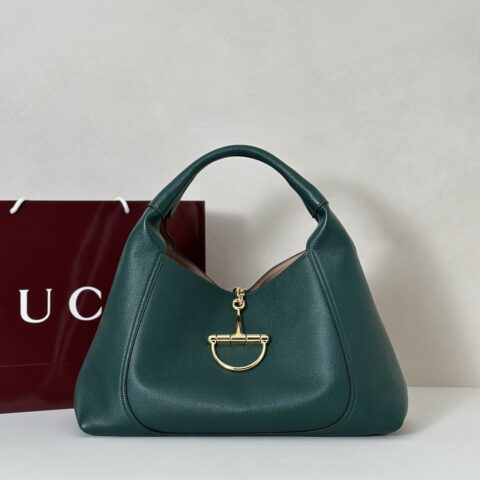 GUCCI 专柜品质，顶级原单货，实物实拍！款号837466深绿荔