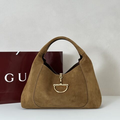 GUCCI 专柜品质，顶级原单货，实物实拍！款号 837466棕绒