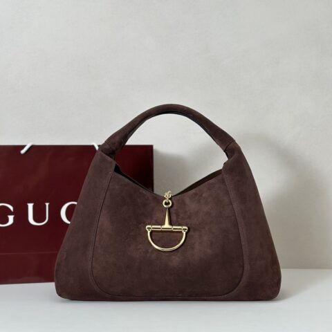 GUCCI 专柜品质，顶级原单货，实物实拍！款号 837466深啡绒