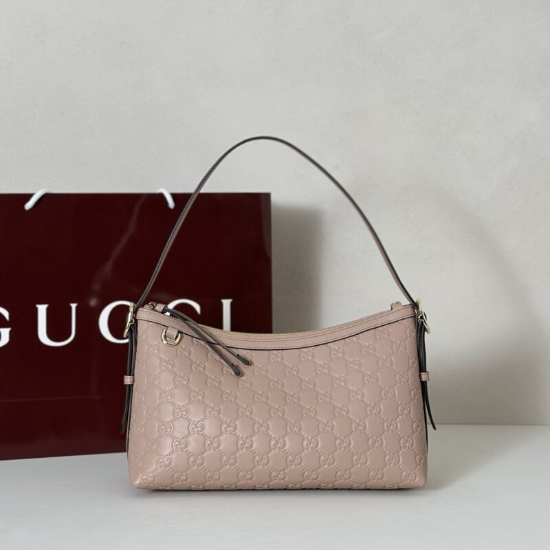 GUCCI 专柜品质，顶级原单货，实物实拍！款号847449杏粉压花