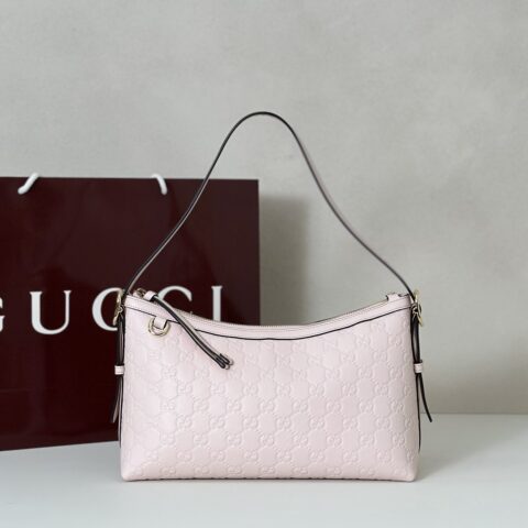 GUCCI 专柜品质，顶级原单货，实物实拍！款号847449浅粉压字