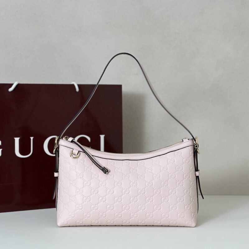 GUCCI 专柜品质，顶级原单货，实物实拍！款号847449浅粉压字