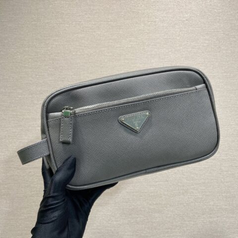 PRADA 新款洗漱手包 2NA819牛皮