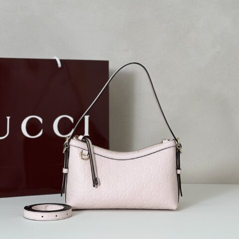 GUCCI 专柜品质，顶级原单货，实物实拍！款号847450浅粉压字