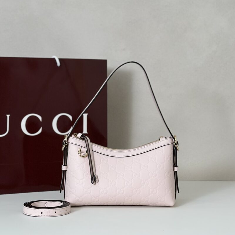 GUCCI 专柜品质，顶级原单货，实物实拍！款号847450浅粉压字