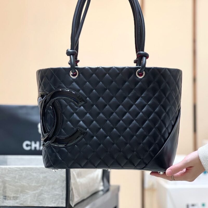 CHANEL 经典万年款中古康鹏tote A29795