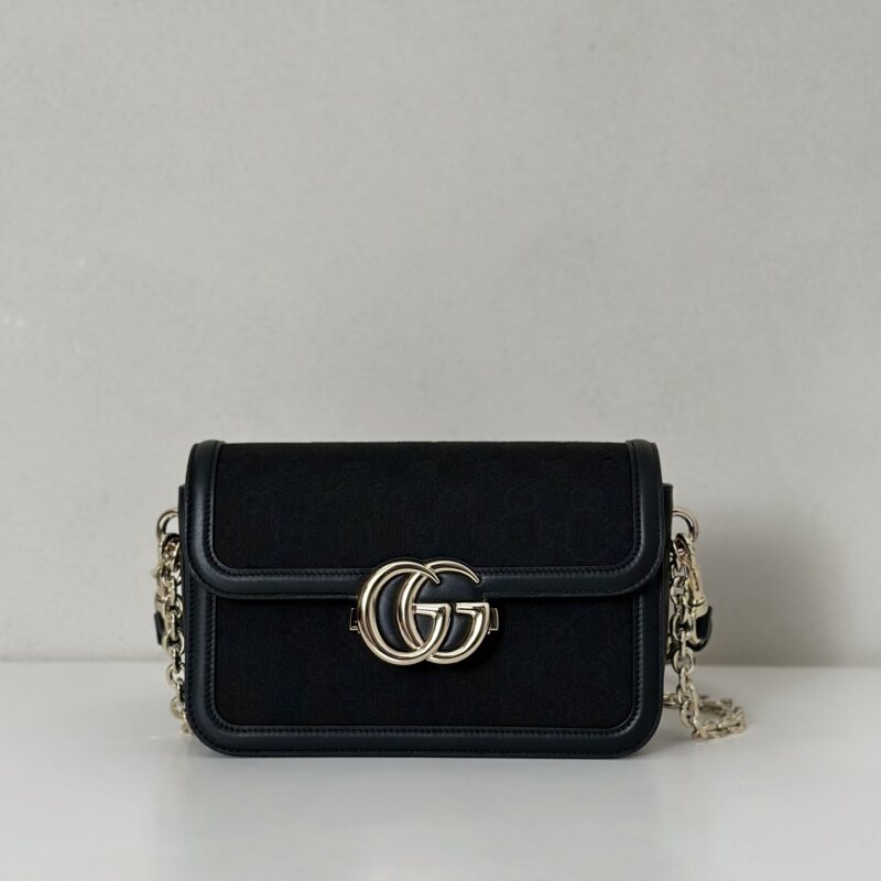 GUCCI 专柜品质，顶级原单货，实物实拍！826761克色/帆布