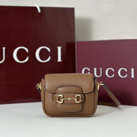 GUCCI 专柜品质，顶级原单货，实物实拍！款号851620棕色全皮