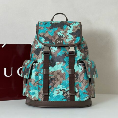 GUCCI 专柜品质，顶级原单货，实物实拍！839110蓝迷彩