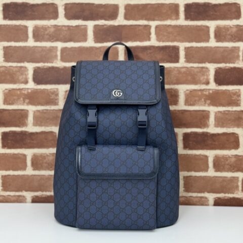 GUCCI 专柜品质，顶级原单货，实物实拍！款号792104深蓝PVC